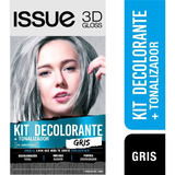 Issue Tintura 3d Gloss Kit Decolorante Gris