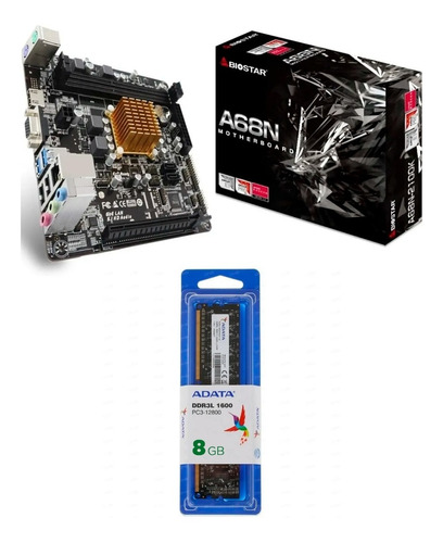 Kit De Actualizacion Mother + Procesador Amd + 8 Gb Ram