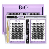 Kit De Extensión De Pestañas B&q Lash Clusters D Curl