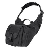 Condor - Bolsa Edc Bolso Tactico De Hombro Color Negro