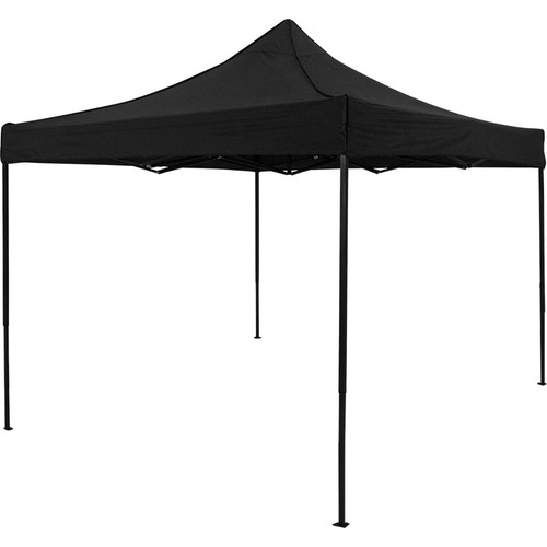 Tenda Gazebo Dobrável Em Oxford C/ Pvc 3 X 3 M Pagoda Belfix Cor Preto