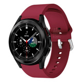 Pulseira Curvada Silicone Para Galaxy Watch 4 Classic 46mm