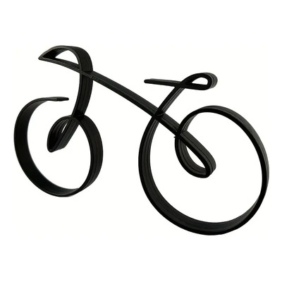 1 Pieza De Decoración Artística Y Artesanal, Bicicleta Acríl
