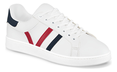 Tenis Thomass Blanco-azul Para Hombre Croydon