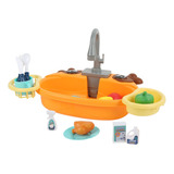 Fregadero De Cocina Juguetes Kids Playset Lavaplatos Eléctri