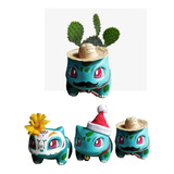 Maceta Bulbasaur Pokemon Cactus Suculentas