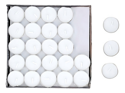 50 Velas De Te Flotantes Aromáticas A Gardenia Tea Light