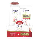 Shampoo Dove 370 Ml +  Super Acondicionador 170 Ml