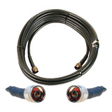 Jumper Coaxial 50ohm Con Cable Wilson-400 Conector N Macho