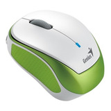 Mouse Micro Traveler 9000r Blanco-verde Genius