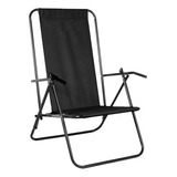 Reposera Plegable Silla Playa Camping Reforzada Aluminio