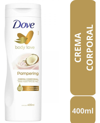 Crema Corporal Dove Body Care Pampering Coco Y Jazmin X400ml