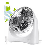 Ventilador De Escritorio Mini Abanico Pequeño Portátil