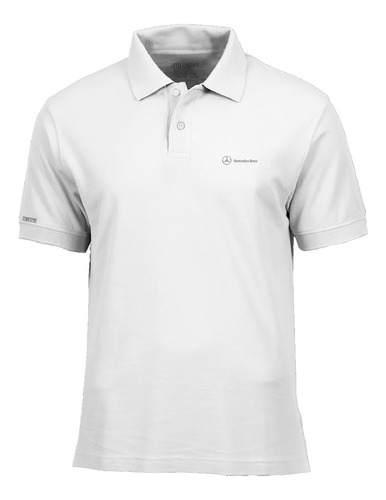 Camiseta Tipo Polo Mercedes Benz Logo Automóviles Php