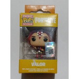 Pocket Pop Keychain Fortnite Valor Jamas Abierto Ni Usado