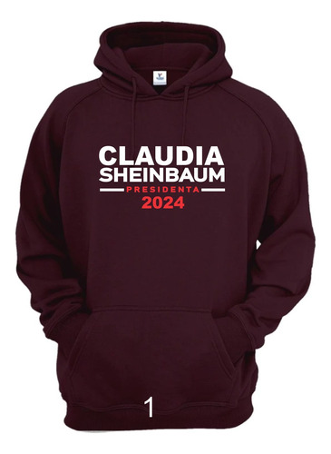 Sudadera Claudia Sheinbaum Logo