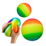 Stress Ball Squishy Pelota Grande Apretable De Colores