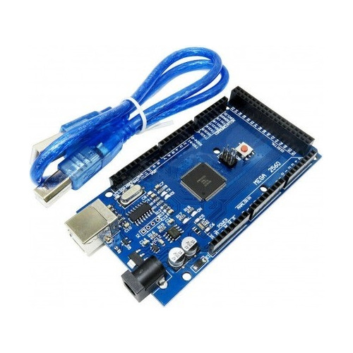 Arduino Mega 2560 + Cable Usb Ch340 Compatible Con Arduino