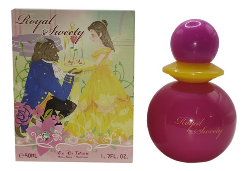 Perfume De Niña Fragancias Citrico Princesas 50/25 Ml