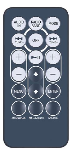 Control Remoto Rmt-cds11ip For Sony Icf-ds11ip