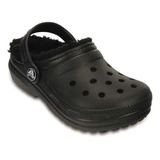 Crocs Abrigo Originales Classic Lined Clog Kids Black