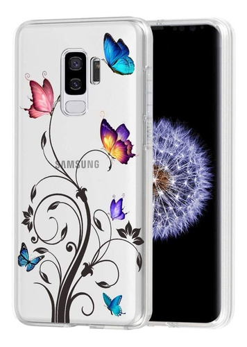 Funda Para Samsung Galaxy S9 Plus - Mariposas De Colores