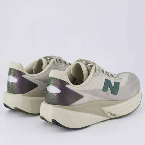 Tênis New Balance Fuelcell Rebel V5 Cinza E Roxo | Parcelamento sem juros