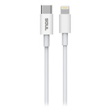 Cable De Datos Soul Tipo C Para iPhone 1 Metro Carga Rapida