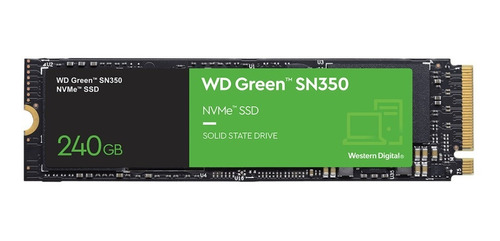 Unidad Ssd Wd Green Sn350 240gb Nvme