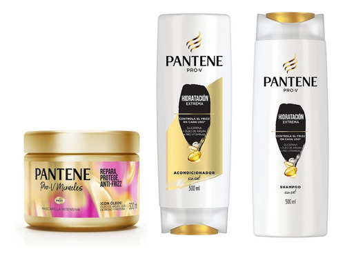 Pack Pantene Hidratación Extrema Sin Sal