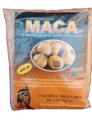 Maca En Polvo Peruana (x 6 Unid)