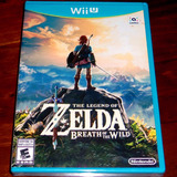 Videojuego The Legend Of Zelda Breath Of The Wild Wii U