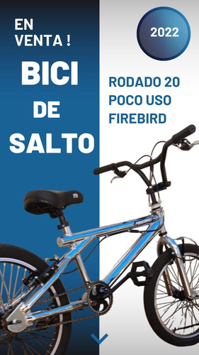 Bicicleta De Salto Rodado 20 Fire Bird