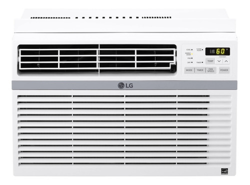 Aire Acondicionado LG Residencial De  Ventana  Frío 8000 Btu  Blanco 115v W081ce Su0