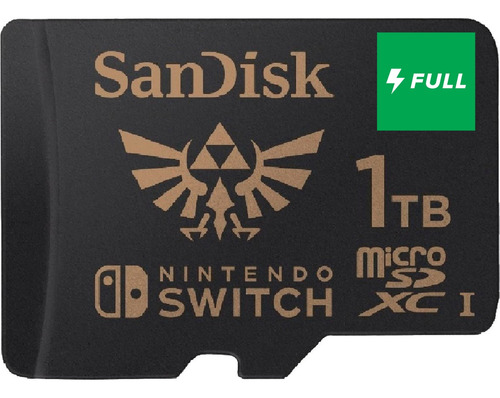 Cartão De Memória Nintendo Switch 1tb Zelda Original Nf-e