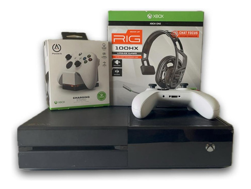 Xbox One Fat 1tb + Control Original +headset +stand De Carga