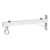 Mensula De Pared Con Porta Barral Perchero Estantes 28 Cm