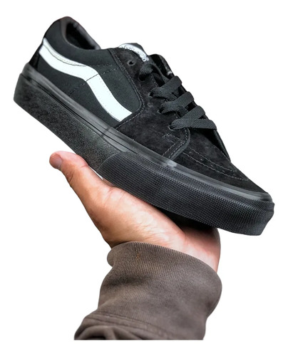 Vans Sk8-low Zapatillas Casuales Para Hombre Y Mujer Estilo Retro Sencillas Y Cómodas