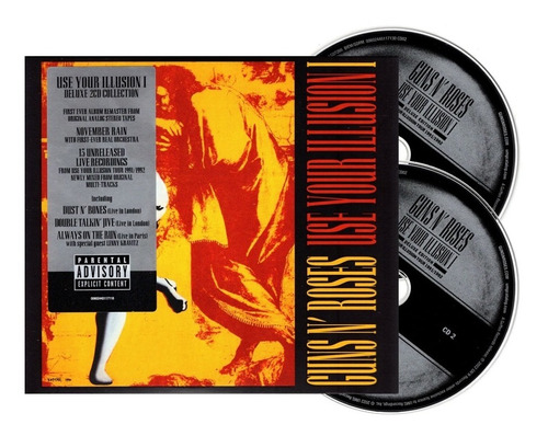 Guns N Roses Use Your Illusion 1 / Deluxe 2 Discos Cd