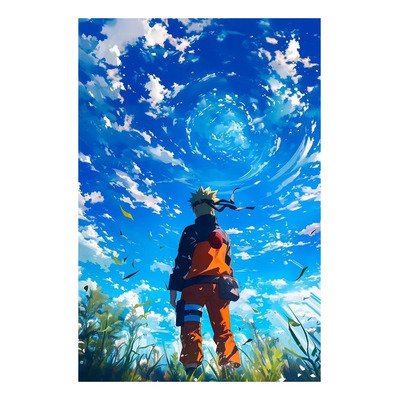 Lienzo Decorativo De Pared De Naruto, 20 X 30 Cm