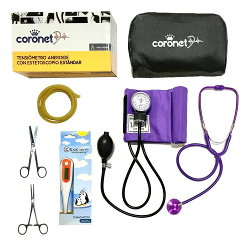 Kit \u002F Set De Enfermería Con Tensiometro A Colores | Envío gratis