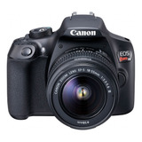 Canon Eos Rebel T6 + Zoom Ef-s 18-55mm Ill Af + Memoria Sd