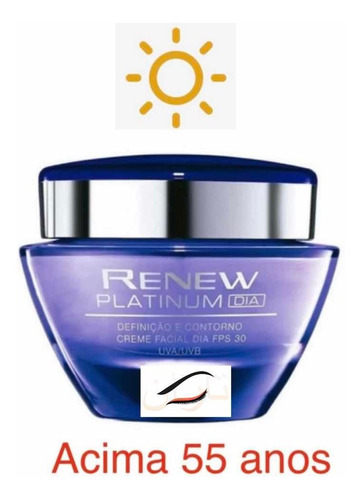 Avon Renew Platinum Dia Facial 50g 