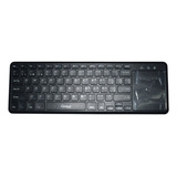 Teclado Y Mouse Unificado Inalámbrico 2.4ghz A Pilas Teclado Negro