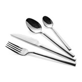 Set Cubiertos Acero Inoxidable Viena Silver X 24 Kremer