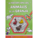 Libro Para Colorear A Pintar Con Los Animales De La Granja