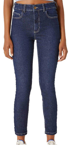 Calça Jeans Feminina Hering Skinny Cintura Média Confortável