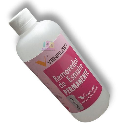 Removedor De Esmalte Permanente, 500ml