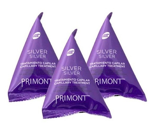 3 Tratamiento Matizador Silver Primont X 20 Grs