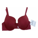 Brasier Calvin Klein Original Talla 36c Vino